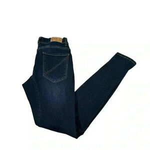 Slo Mid Rise Skinny Jeans Women's SIze 34 Dark Blue Denim Stretch